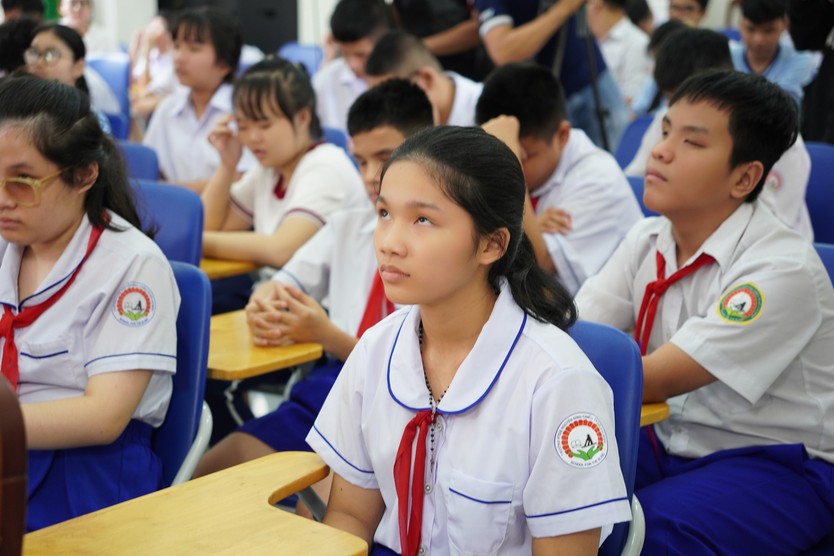 Chuông vàng vọng cổ 2026: Hành trình "Đôi mắt trái tim" đến Trường Phổ thông Đặc biệt Nguyễn Đình Chiểu - Ảnh 18.