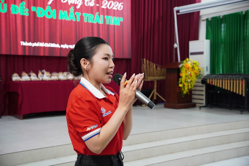 Chuông vàng vọng cổ 2026: Hành trình "Đôi mắt trái tim" đến Trường Phổ thông Đặc biệt Nguyễn Đình Chiểu - Ảnh 27.