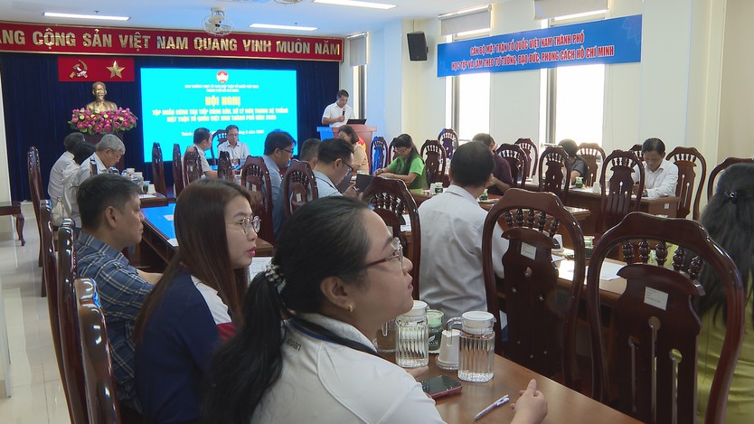 Mặt trận TP. Hồ Chí Minh tập huấn tiếp công dân - Ảnh 1.