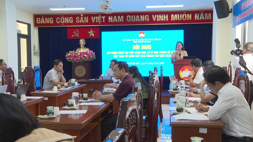 Mặt trận TP. Hồ Chí Minh tập huấn tiếp công dân - Ảnh 4.
