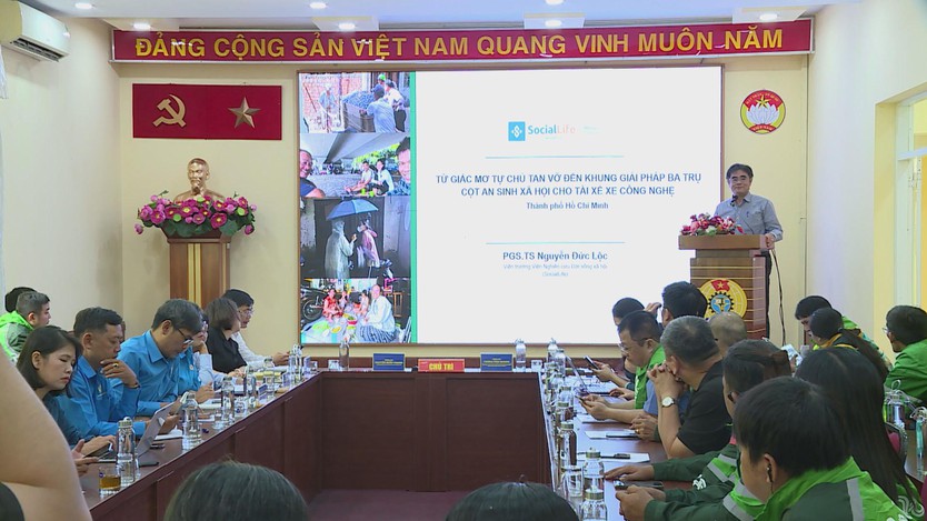 TP. Hồ Chí Minh: Nỗ lực tìm giải pháp Bảo vệ quyền lợi tài xế công nghệ - Ảnh 1.