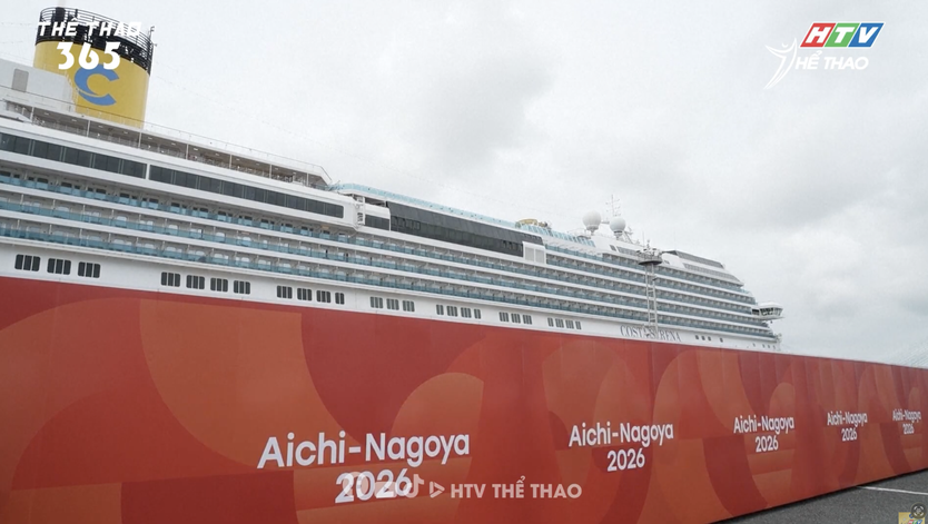 Làng vận động viên độc đáo trên siêu du thuyền tại Asian Games Nagoya 2026 - Ảnh 1.