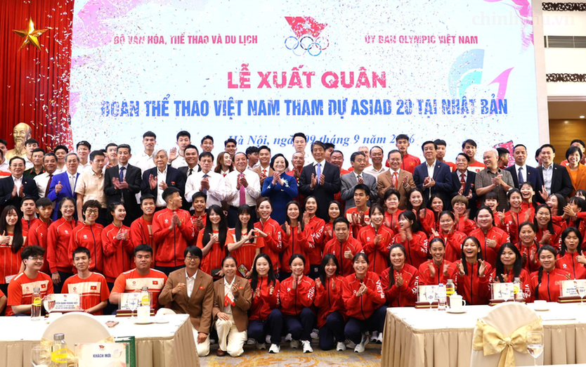 Đoàn Thể thao Việt Nam lên đường chinh phục đấu trường ASIAD 20- Ảnh 2.