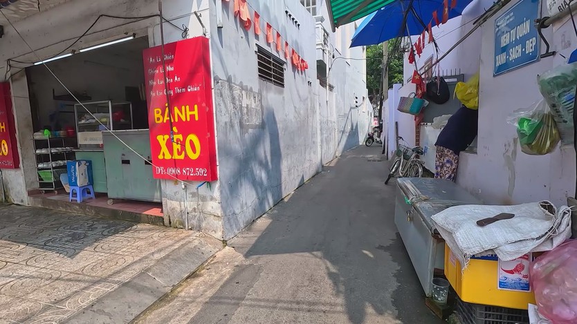 Đồng lòng hiến đất mở rộng hẻm - Ảnh 4.