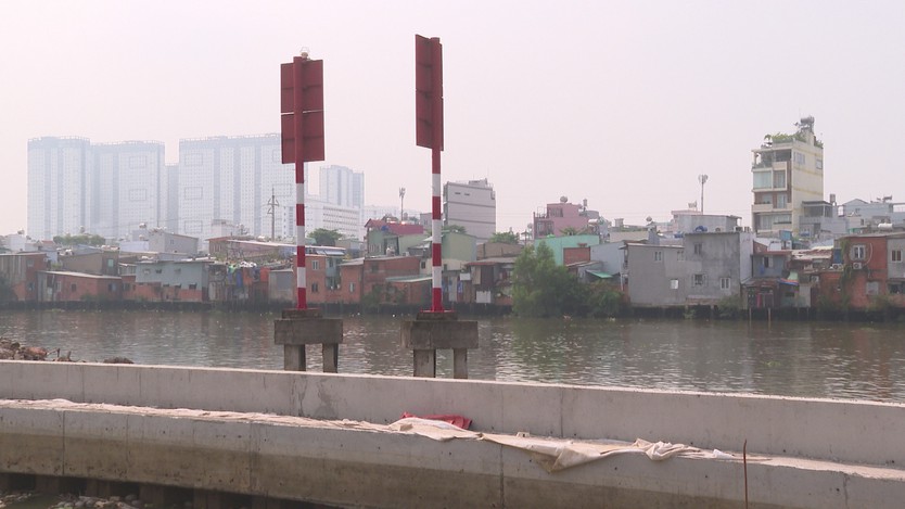 Bờ Bắc kênh Đôi gần hoàn tất bàn giao mặt bằng- Ảnh 2.
