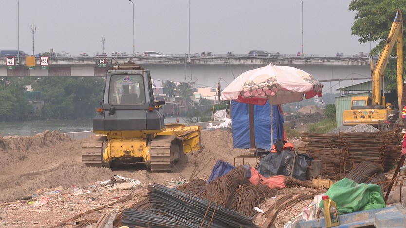 Bờ Bắc kênh Đôi gần hoàn tất bàn giao mặt bằng- Ảnh 6.