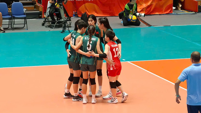 Bóng chuyền nữ Việt Nam thắng Qatar, khởi đầu thuận lợi tại ASIAD 2026 - Ảnh 2.