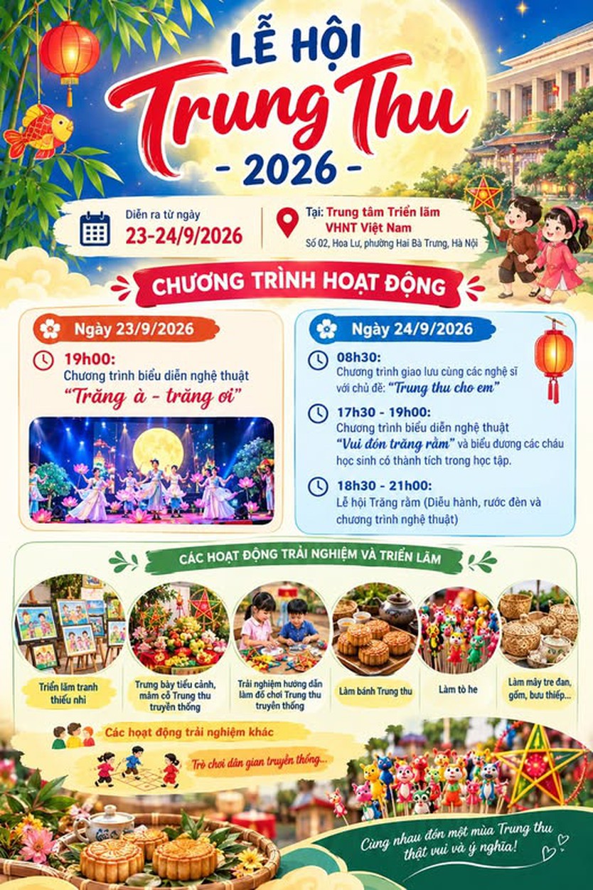 Lễ hội Trung thu tại số 2 Hoa Lư - Ảnh 1.
