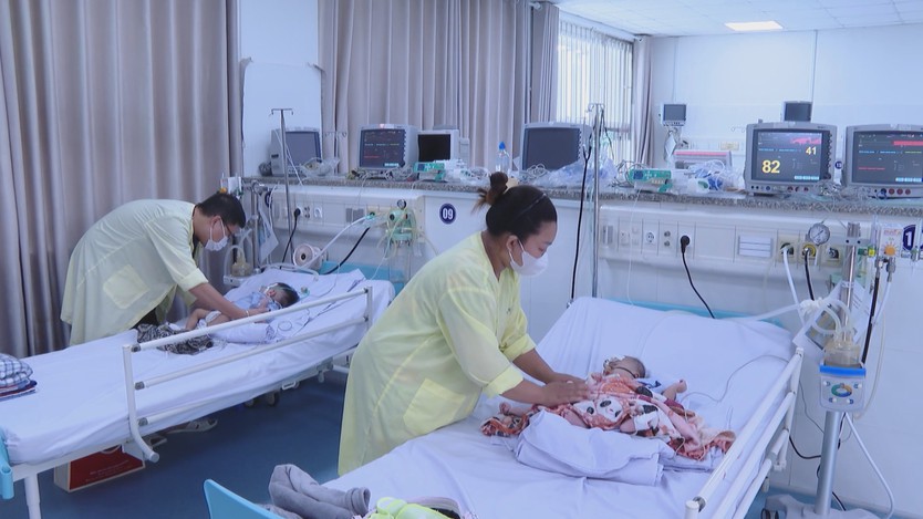 Bệnh nhi hô hấp nhập viện tăng gần 45% - Ảnh 3.