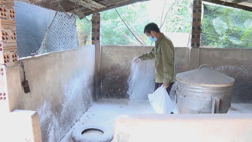 Xã Xuân Sơn khẩn trương khống chế dịch tả heo châu Phi - Ảnh 2.