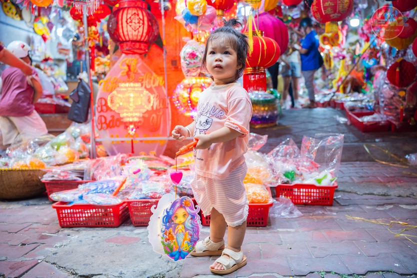 Phố lồng đèn Lương Nhữ Học đông kín người trước Trung thu - Ảnh 17.