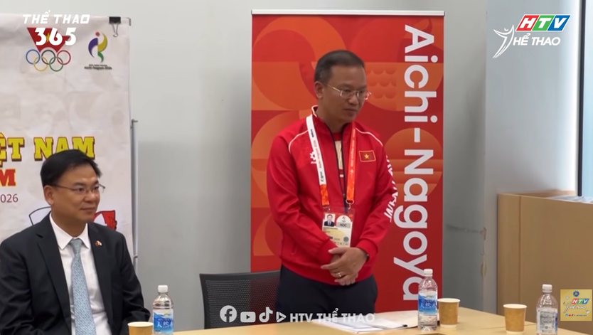 Chủ tịch Ủy ban Olympic Việt Nam động viên Đoàn thể thao trước thềm ASIAD 20- Ảnh 2.