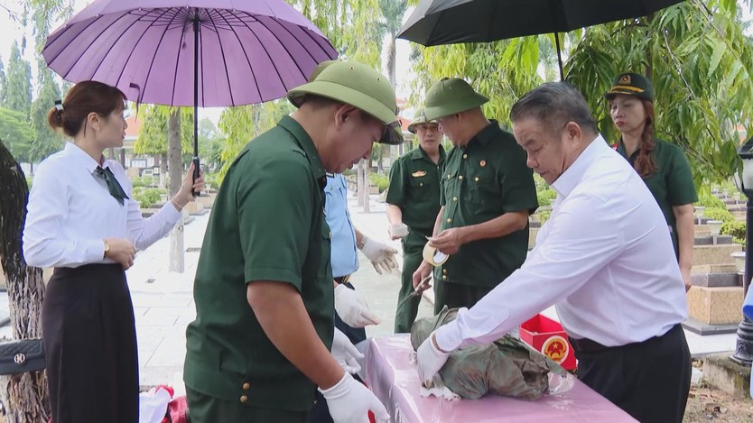 44 năm tìm kiếm, hành trình đưa liệt sĩ trở về với gia đình và quê hương - Ảnh 3.