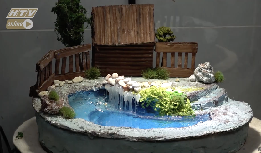Vườn sao mai: Nghệ thuật tranh Resin và Diorama - Ảnh 4.