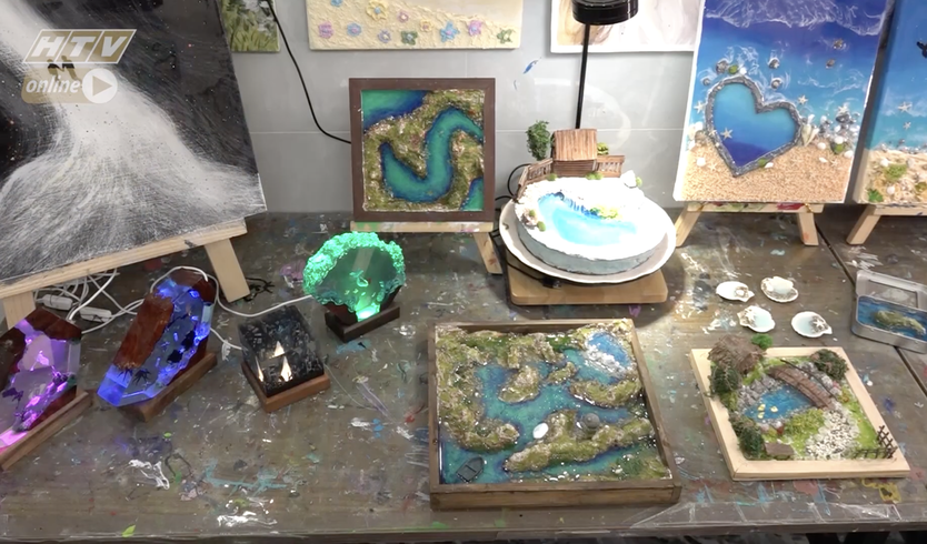 Vườn sao mai: Nghệ thuật tranh Resin và Diorama - Ảnh 15.