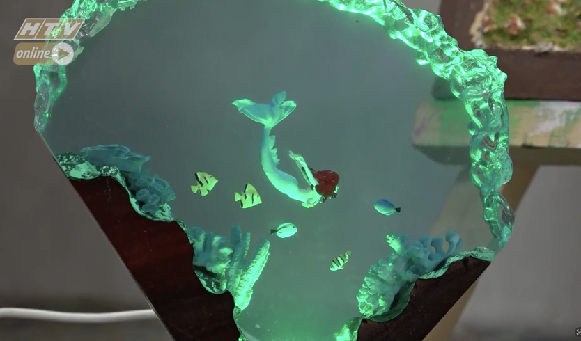 Vườn sao mai: Nghệ thuật tranh Resin và Diorama - Ảnh 8.