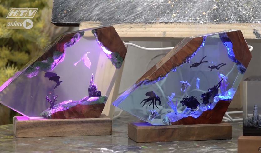 Vườn sao mai: Nghệ thuật tranh Resin và Diorama - Ảnh 5.