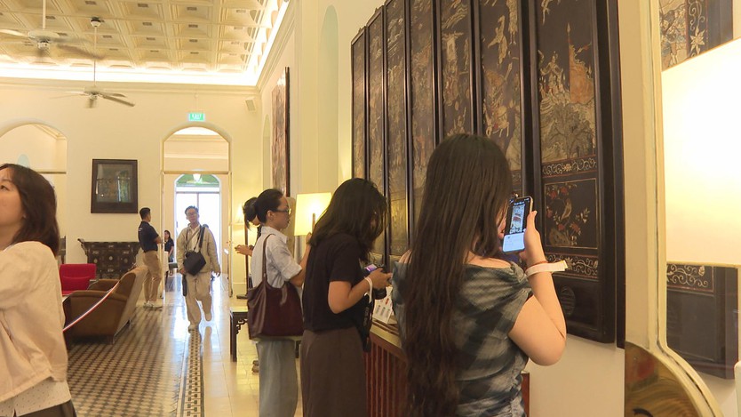Dinh thự Pháp tại TP. Hồ Chí Minh mở cửa đón hơn 2.500 lượt khách nhân Ngày Di sản Châu Âu- Ảnh 2.