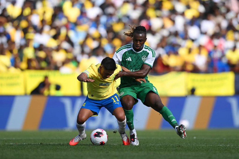 Nuno Santos lập cú đúp, Mamelodi Sundowns vượt qua Al Ahli - Ảnh 6.