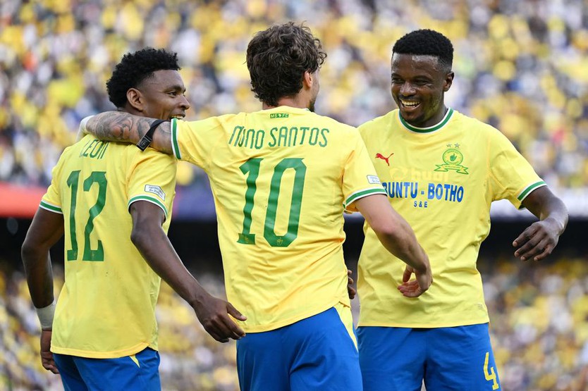 Nuno Santos lập cú đúp, Mamelodi Sundowns vượt qua Al Ahli - Ảnh 5.