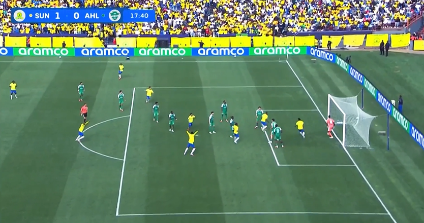 Nuno Santos lập cú đúp, Mamelodi Sundowns vượt qua Al Ahli - Ảnh 2.