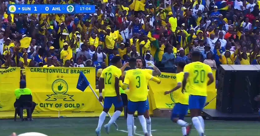 Nuno Santos lập cú đúp, Mamelodi Sundowns vượt qua Al Ahli - Ảnh 1.