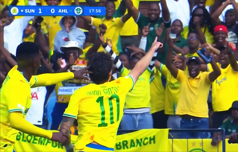 Nuno Santos lập cú đúp, Mamelodi Sundowns vượt qua Al Ahli - Ảnh 3.