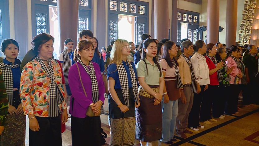 Củ Chi: Điểm đến lịch sử trong hành trình trải nghiệm của sinh viên Lào, Campuchia - Ảnh 2.