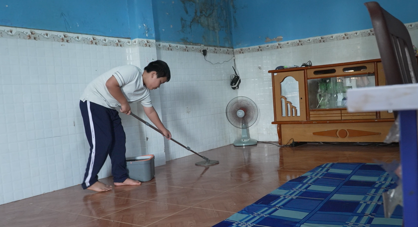 Mái ấm gia đình Việt: Nỗi sợ mất cha của cậu bé 14 tuổi - Ảnh 9.