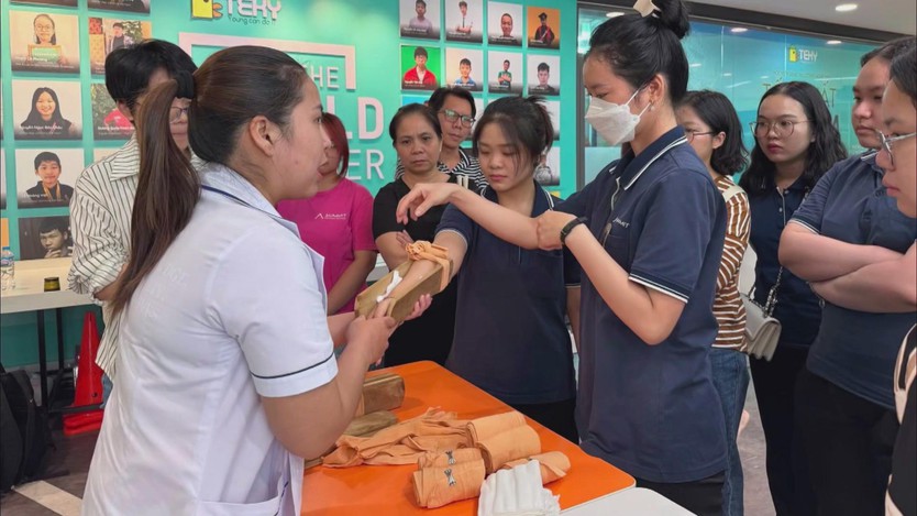 Phổ cập kỹ năng sơ cứu cho toàn dân, tận dụng thời gian vàng - Ảnh 5.