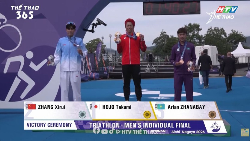 Ba môn phối hợp mang về huy chương vàng đầu tiên cho Nhật Bản tại Asian Games 2026 - Ảnh 3.