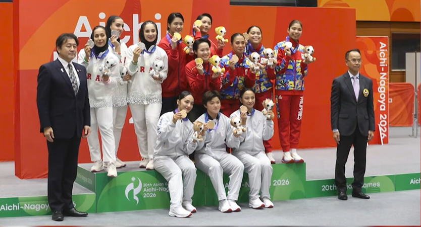 Karate Việt Nam giành HCV Kata đồng đội nữ tại ASIAD 20 - Ảnh 5.