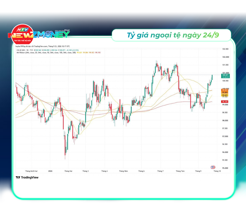 NewZMoney - Bắt sóng thị trường ngày 24/9/2026: VN-Index giảm nhẹ, áp lực bán gia tăng cuối phiên - Ảnh 3.