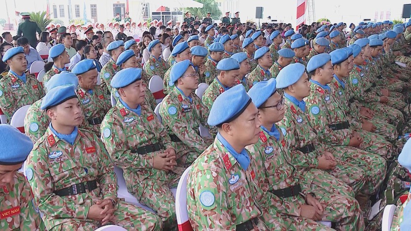 Lực lượng giữ gìn hòa bình Việt Nam sẵn sàng lên đường thực hiện sứ mệnh Liên hợp quốc - Ảnh 2.