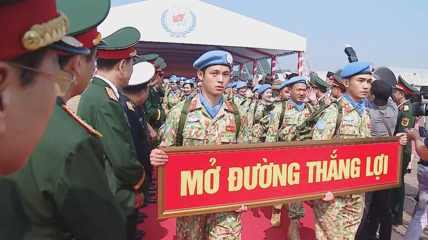 Lực lượng giữ gìn hòa bình Việt Nam sẵn sàng lên đường thực hiện sứ mệnh Liên hợp quốc - Ảnh 4.