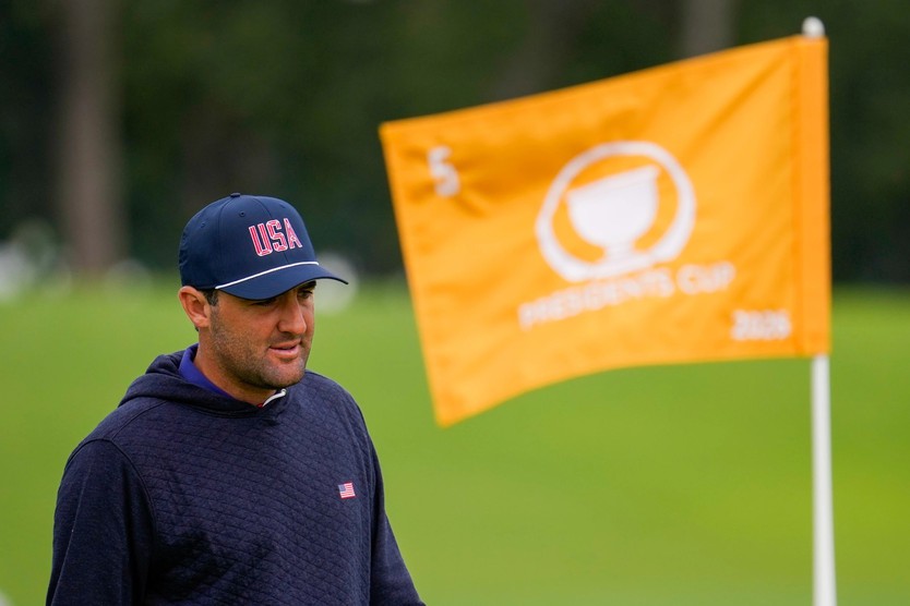 Scottie Scheffler thống trị golf nhưng gặp khó ở các giải đấu đồng đội - Ảnh 5.