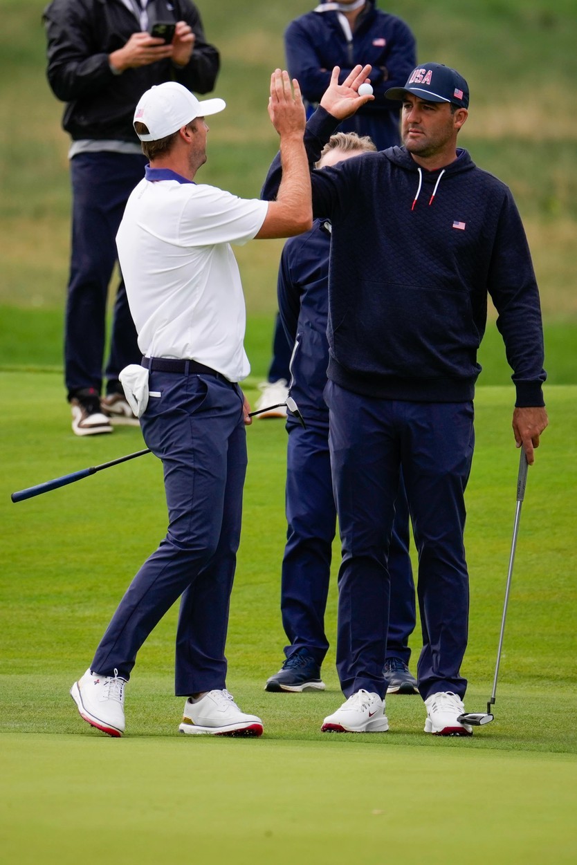 Scottie Scheffler thống trị golf nhưng gặp khó ở các giải đấu đồng đội - Ảnh 3.