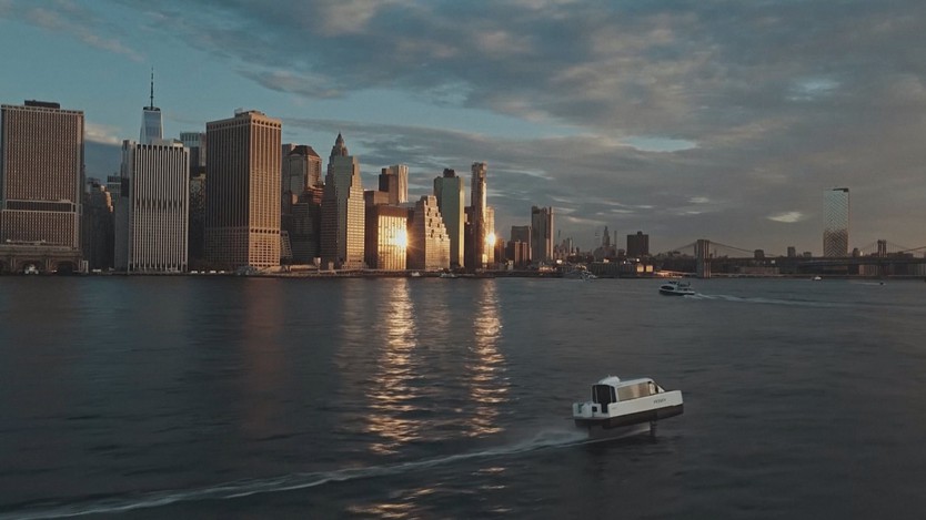 Vessev 9 - tàu cánh ngầm chạy điện đầu tiên ở New York - Ảnh 3.