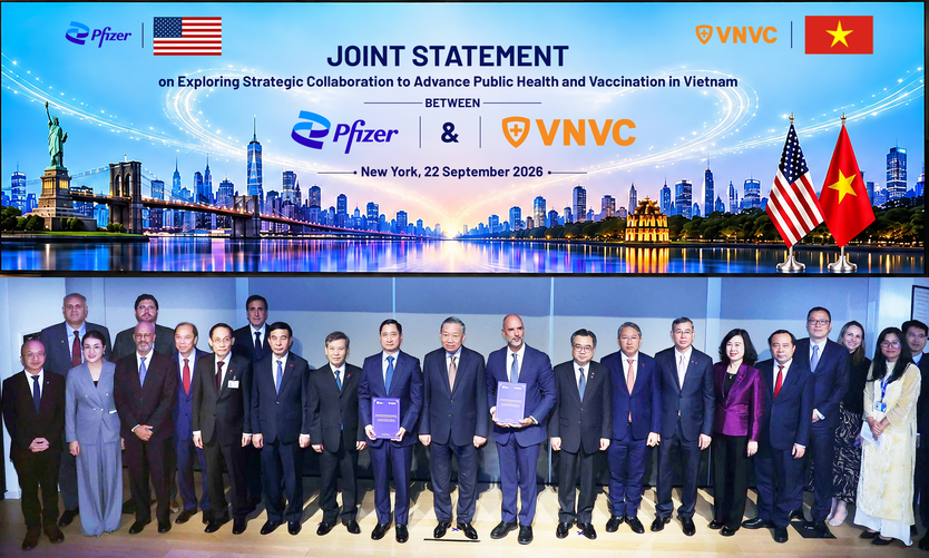 VNVC và Pfizer hợp tác tăng cường năng lực y tế dự phòng tại Việt Nam - Ảnh 1.