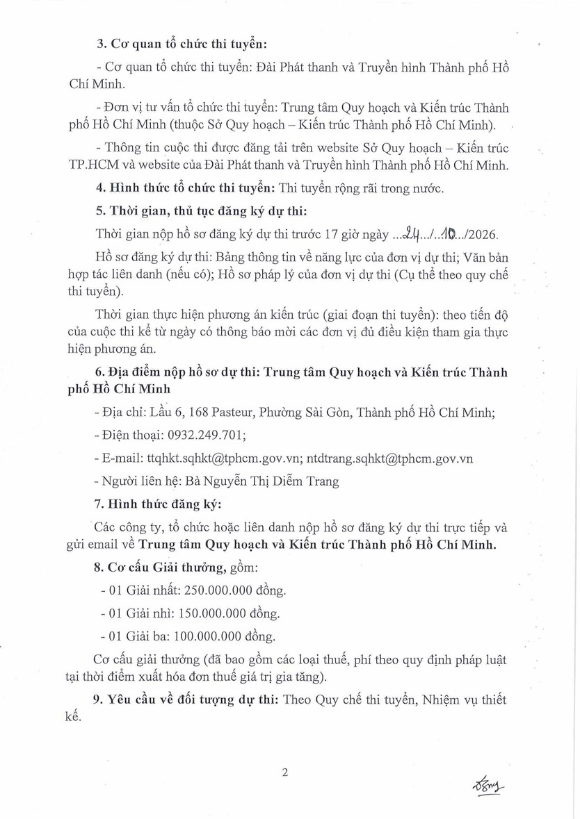 Khởi động cuộc thi thiết kế kiến trúc Khu phức hợp sản xuất Đài Phát thanh và Truyền hình- Ảnh 3.