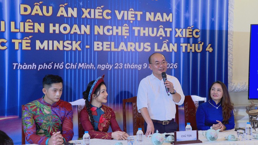 xiếc Việt Nam tại Minsk giành giải Bạc với “Khoảnh khắc tình yêu” - Ảnh 1.
