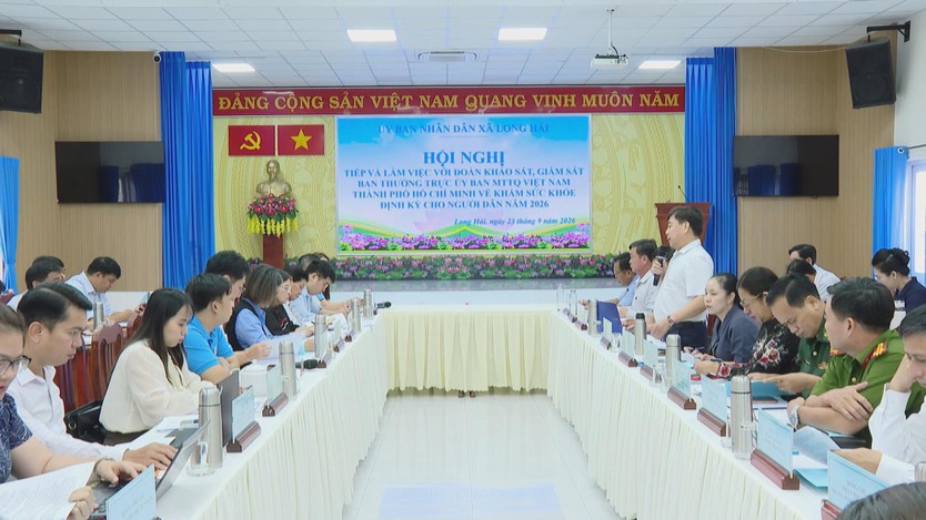 TP. Hồ Chí Minh: Khảo sát công tác khám sức khỏe cho người dân - Ảnh 1.