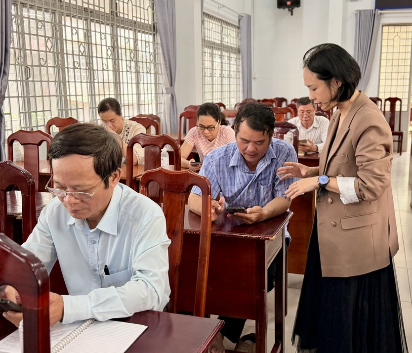 Hội nghị tập huấn truyền thông số tại phường An Nhơn - Ảnh 6.