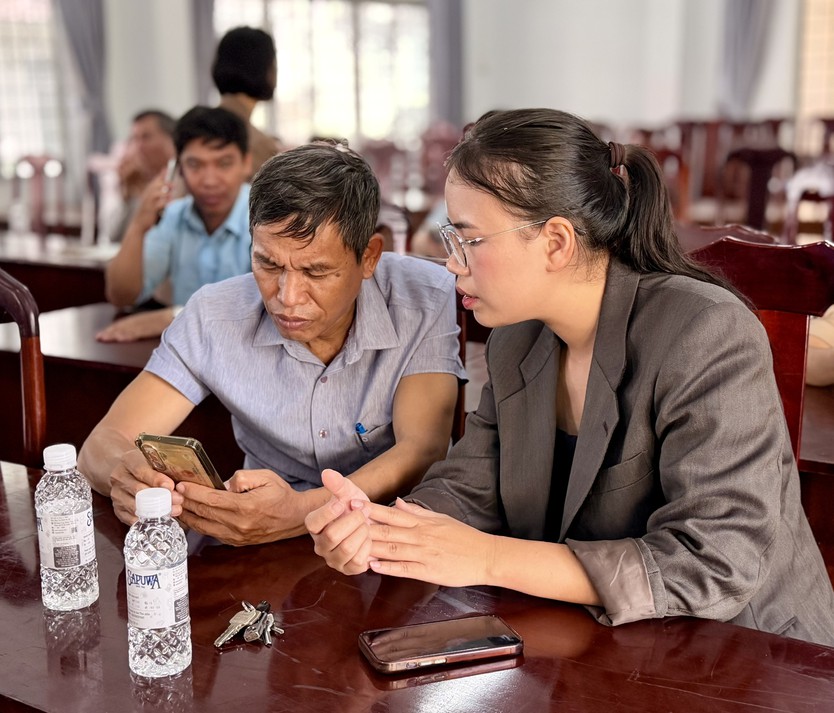 Hội nghị tập huấn truyền thông số tại phường An Nhơn - Ảnh 4.