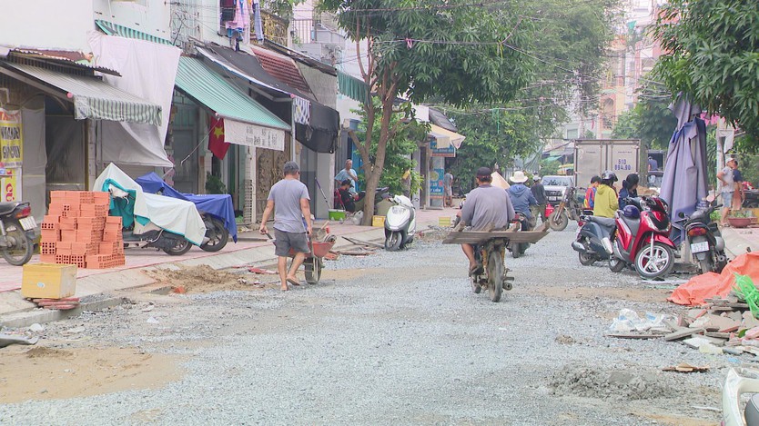 Chỉnh trang đô thị phường Bình Phú: Đẩy nhanh tiến độ các công trình- Ảnh 3.