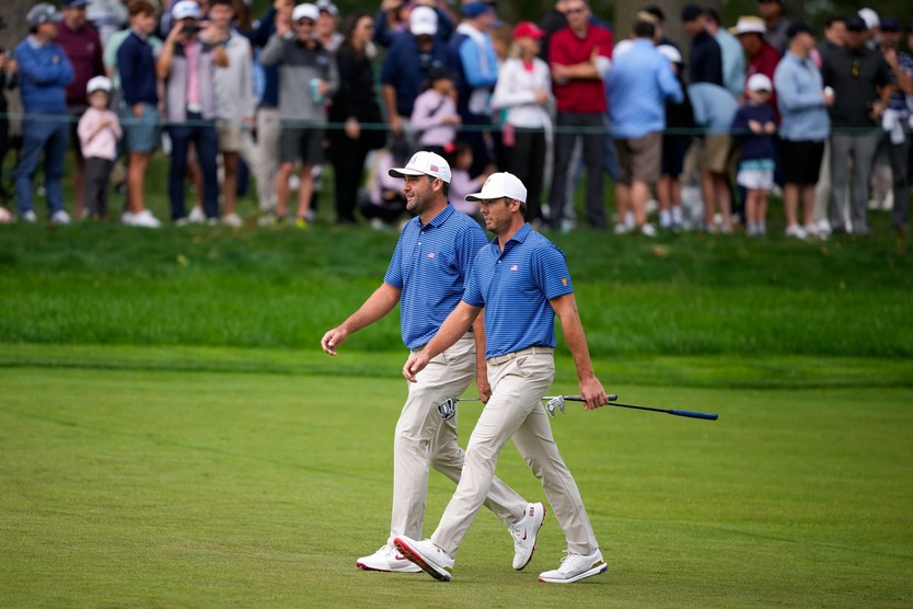Presidents Cup 2026: Scheffler và Burns lần đầu thắng cùng nhau - Ảnh 1.