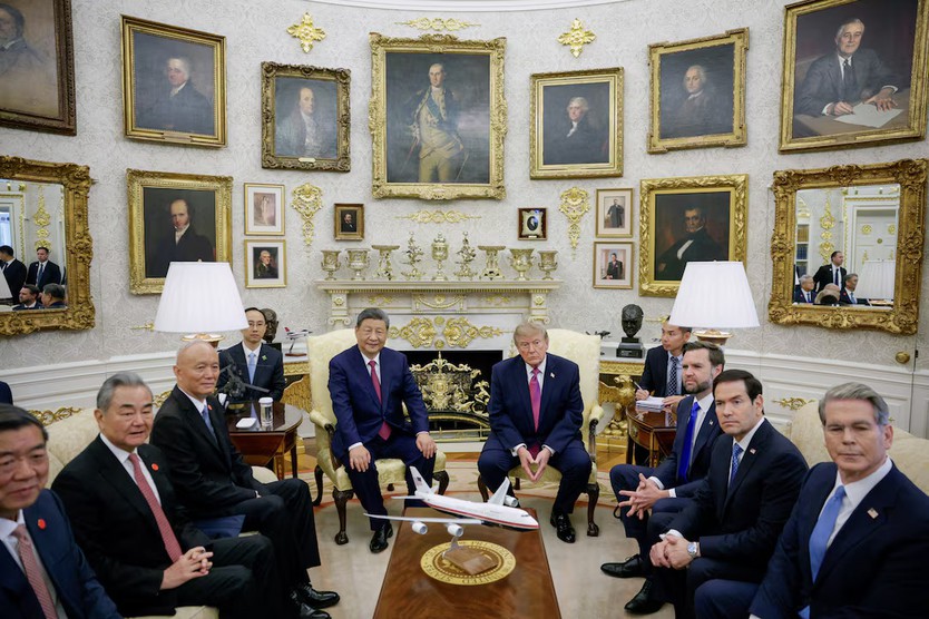 Tổng thống Donald Trump hội đàm với Chủ tịch Trung Quốc tại Nhà trắng - Ảnh 2.