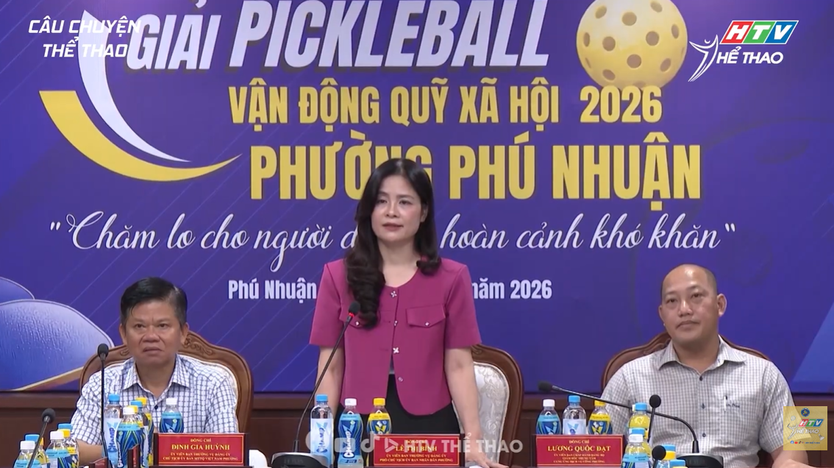 Giải Pickleball phường Phú Nhuận 2026 gây quỹ chăm lo người nghèo- Ảnh 2.