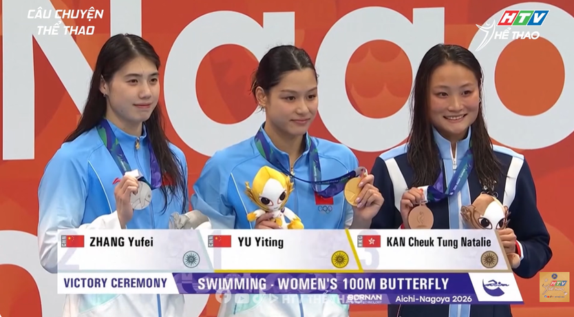 Yu Zidi giành HCV thứ ba, lập kỷ lục đại hội | Asian Games 2026 - Ảnh 3.