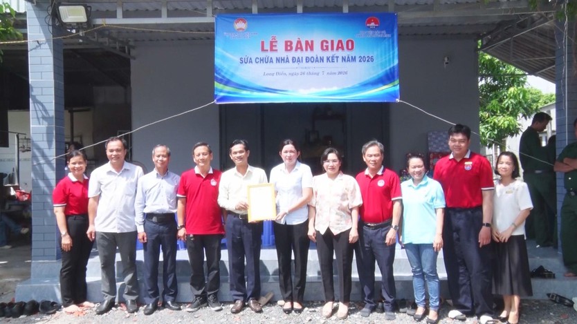 Nhà "đại đoàn kết": Điểm tựa an cư cho người nghèo tại TP. Hồ Chí Minh - Ảnh 1.